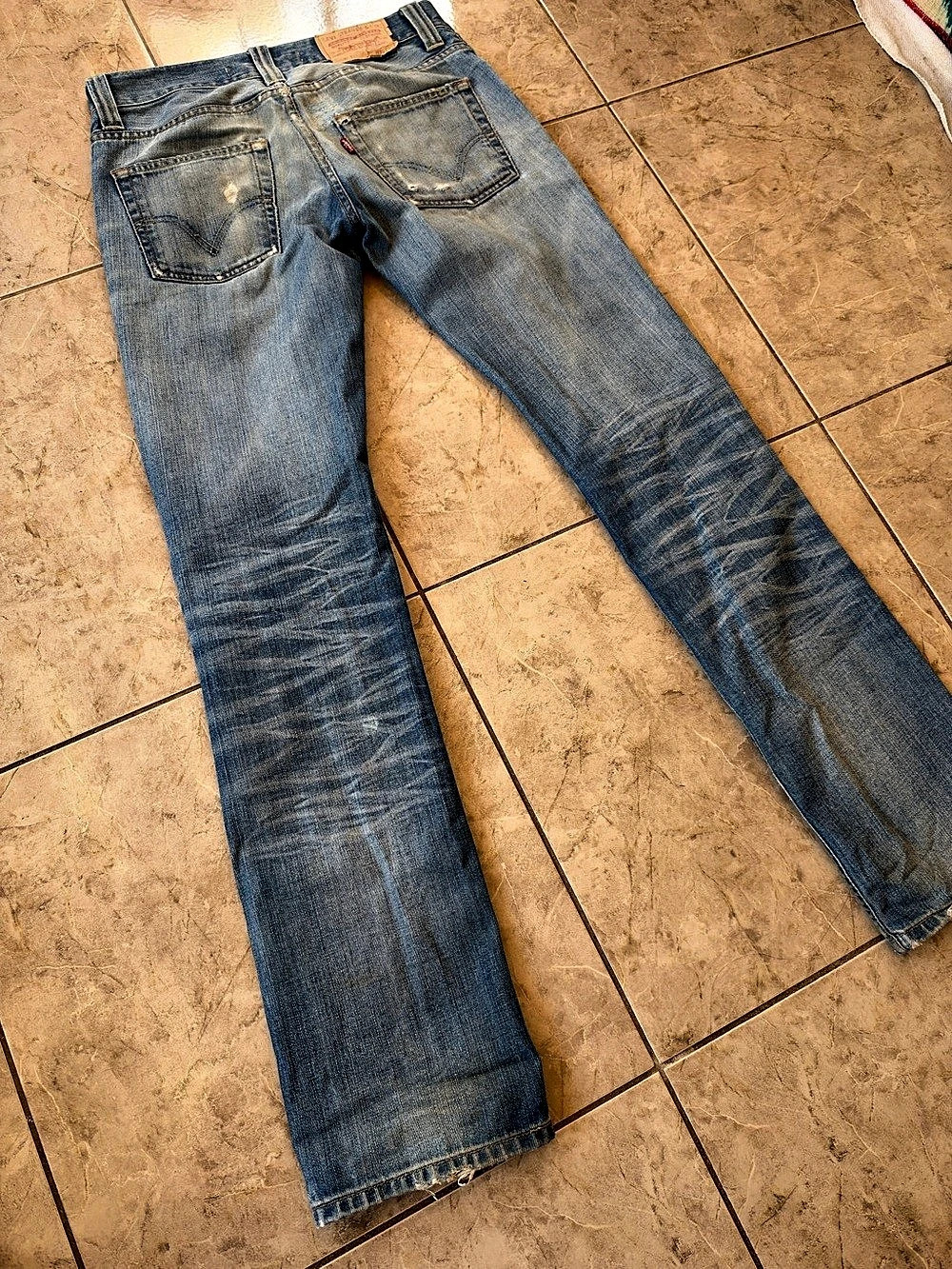 Levi's 511 Slim Fit Jeans Slim Fit Men's Jeans Waist 29-30x34 Blue